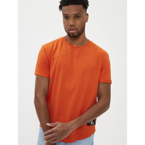 Calvin Klein pánské oranžové tričko - M (S04)